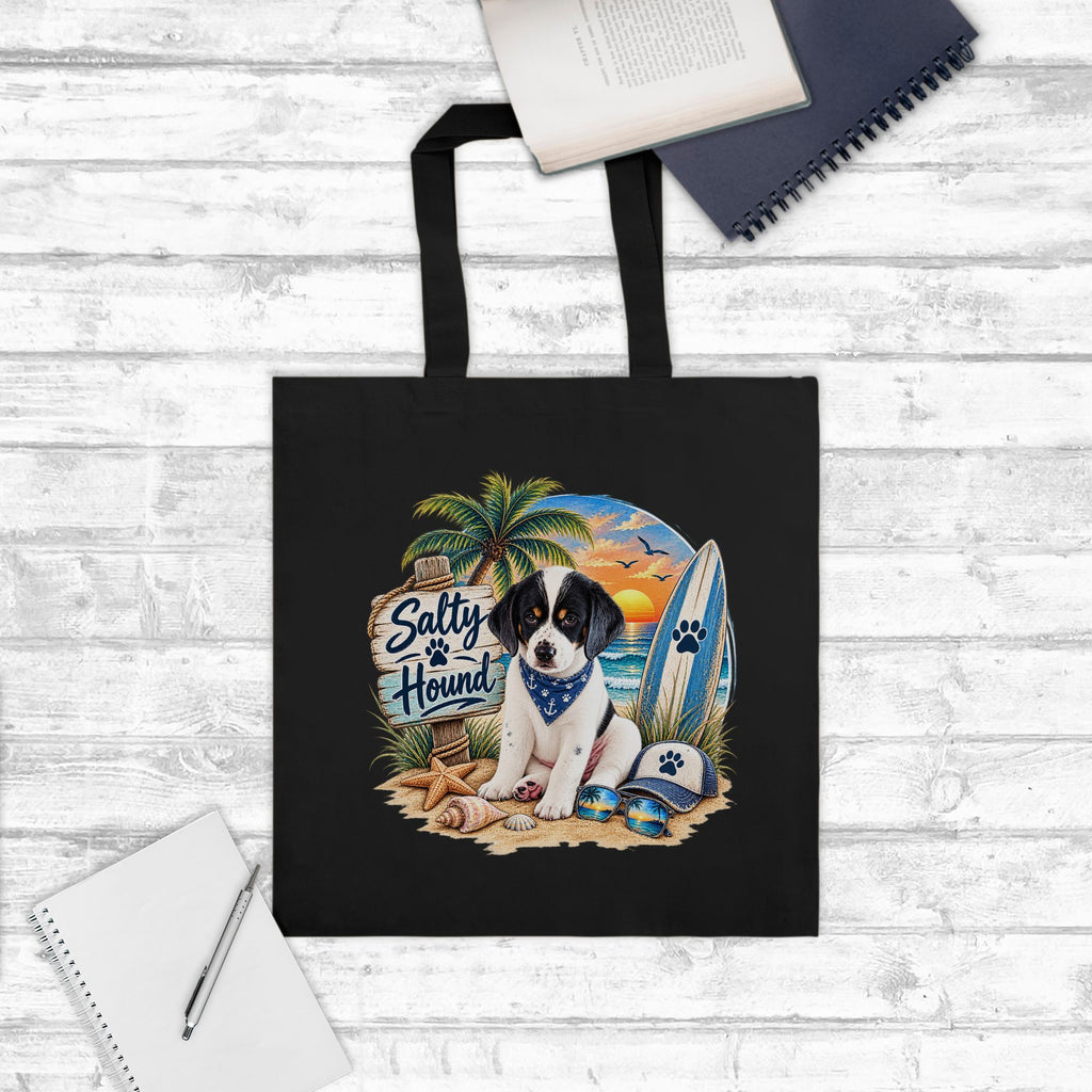 Salty Hound Beach Tote Bag