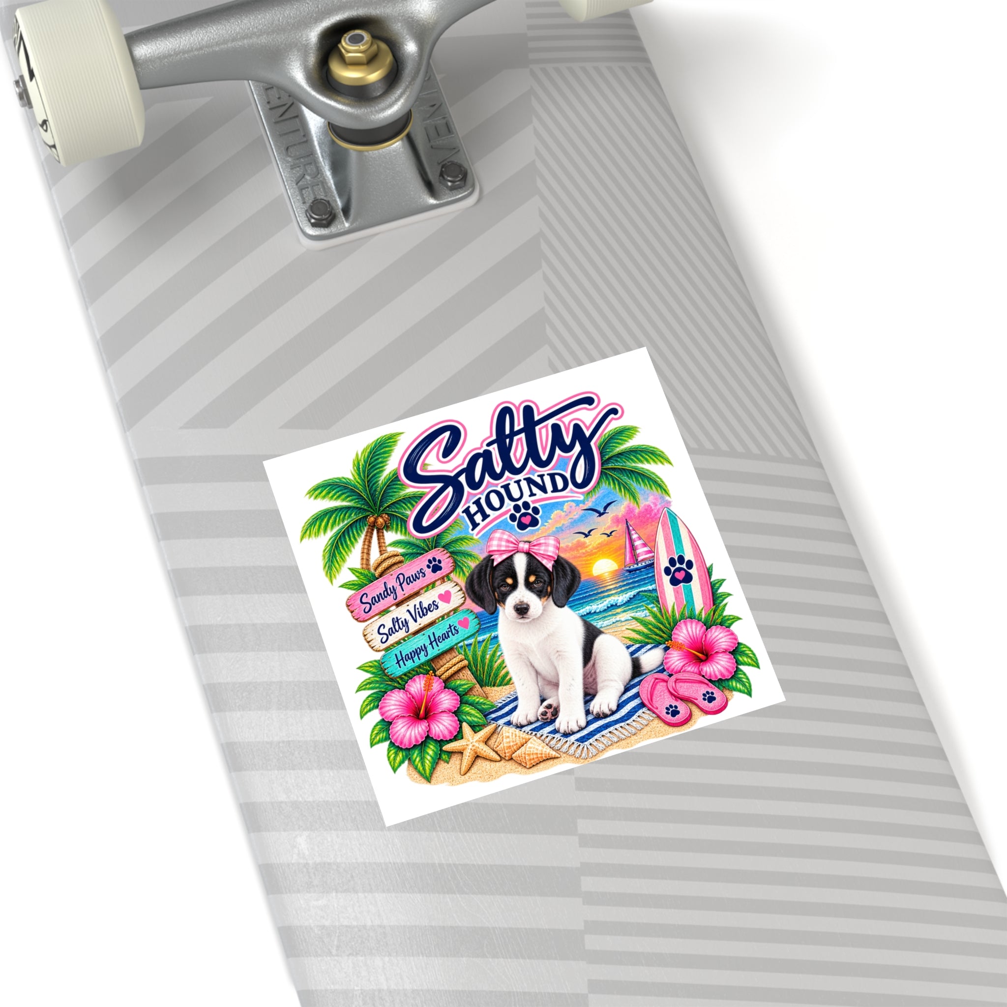 Salty Hound Sandy Paws Sticker