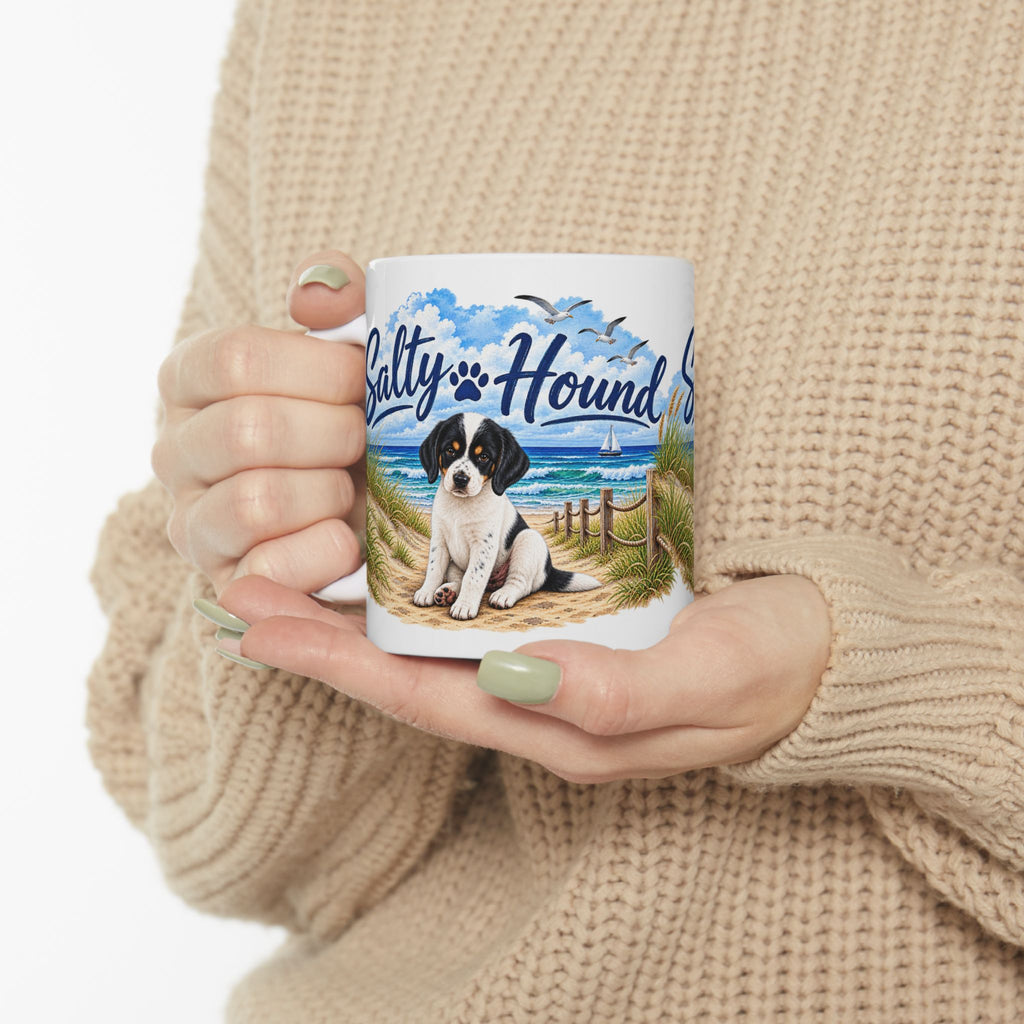 Salty Hound Beachside Puppy Mug