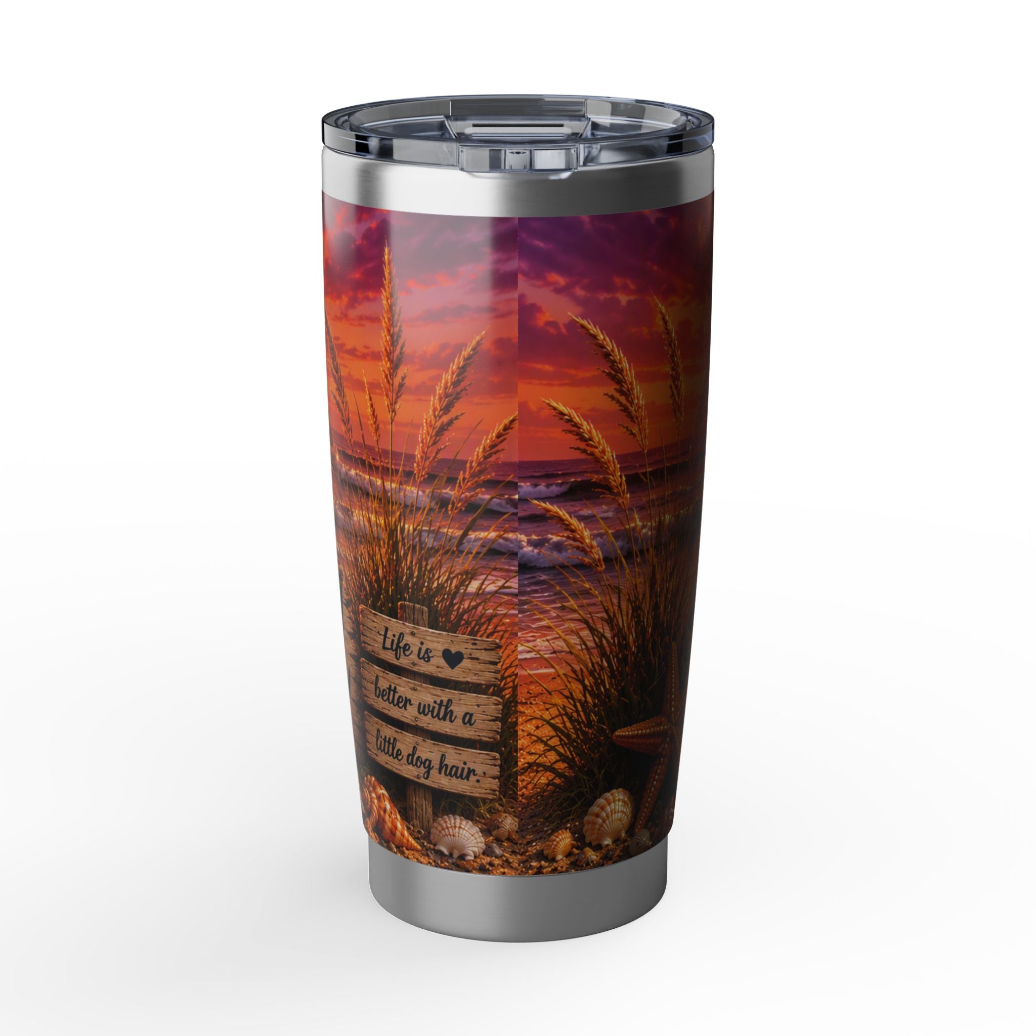 Salty Hound Sunset Tumbler