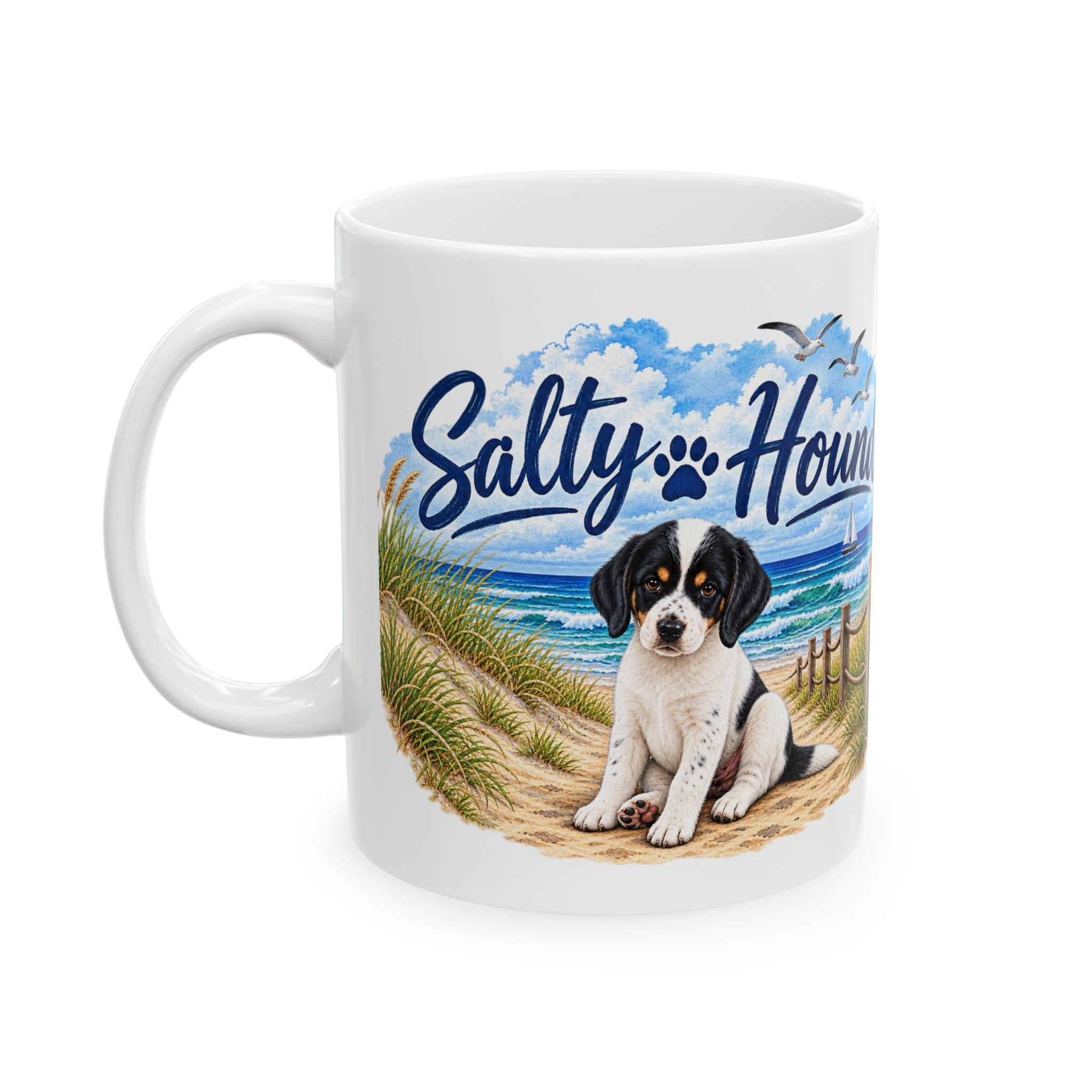 Salty Hound Beachside Puppy Mug