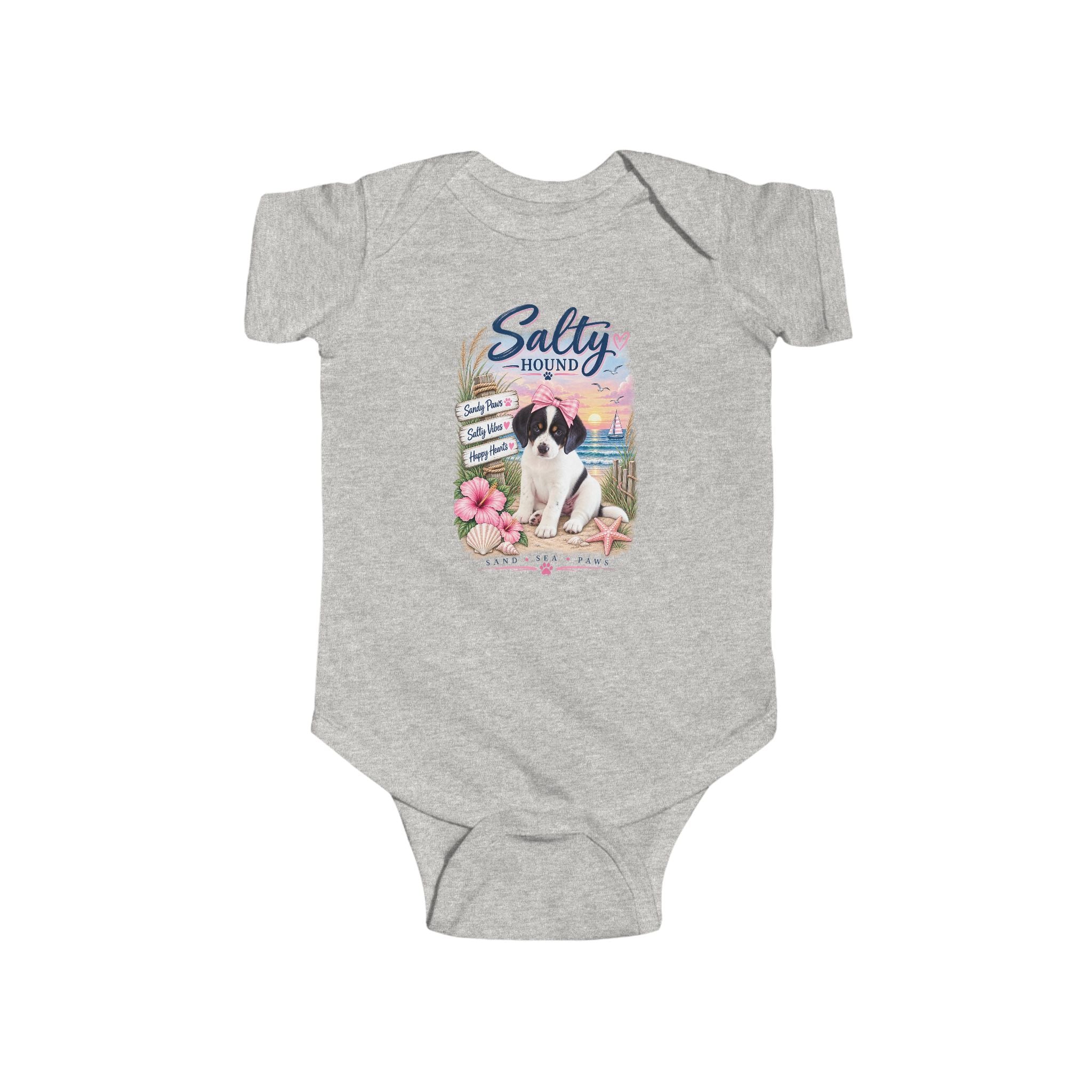 Salty Hound Sunset Baby Onesie