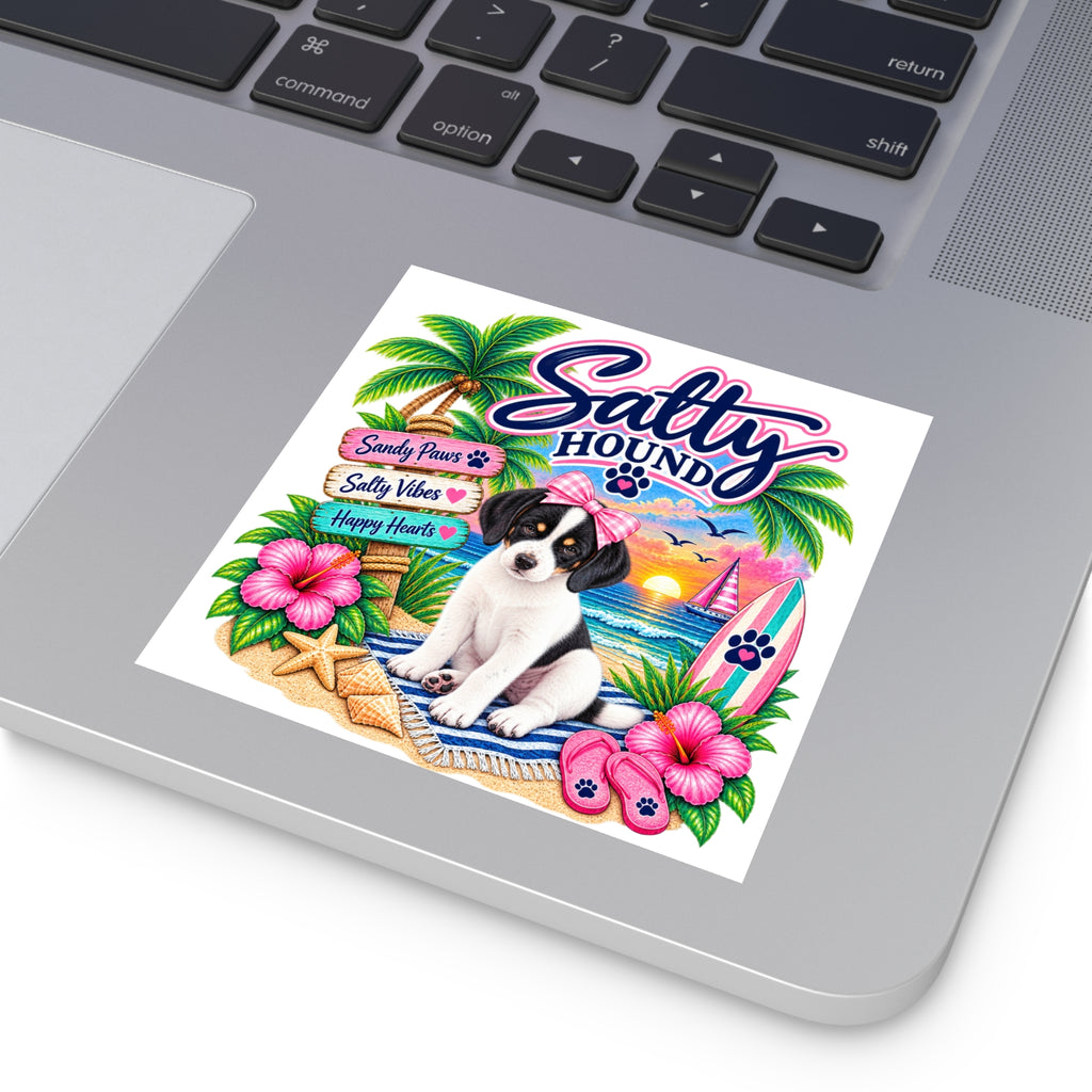 Salty Hound Sandy Paws Sticker