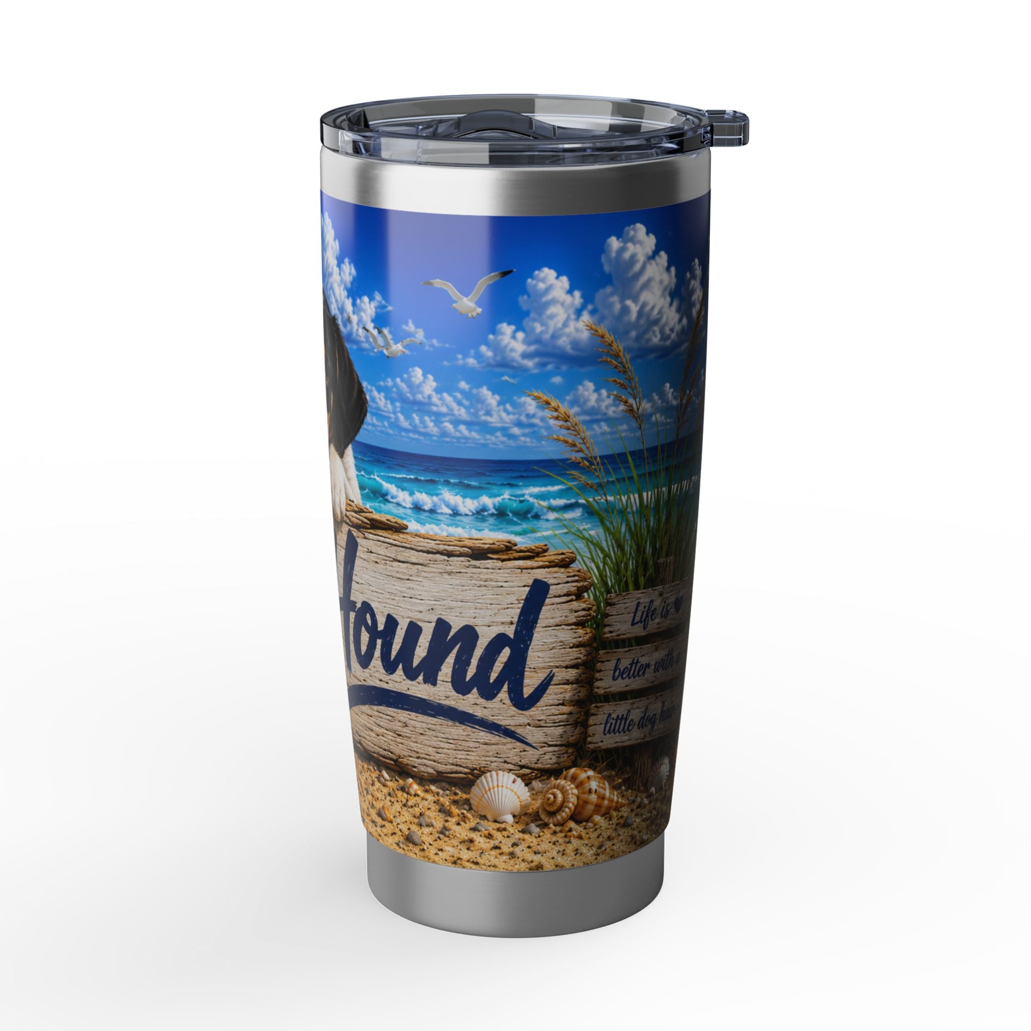 Beach Puppy Tumbler