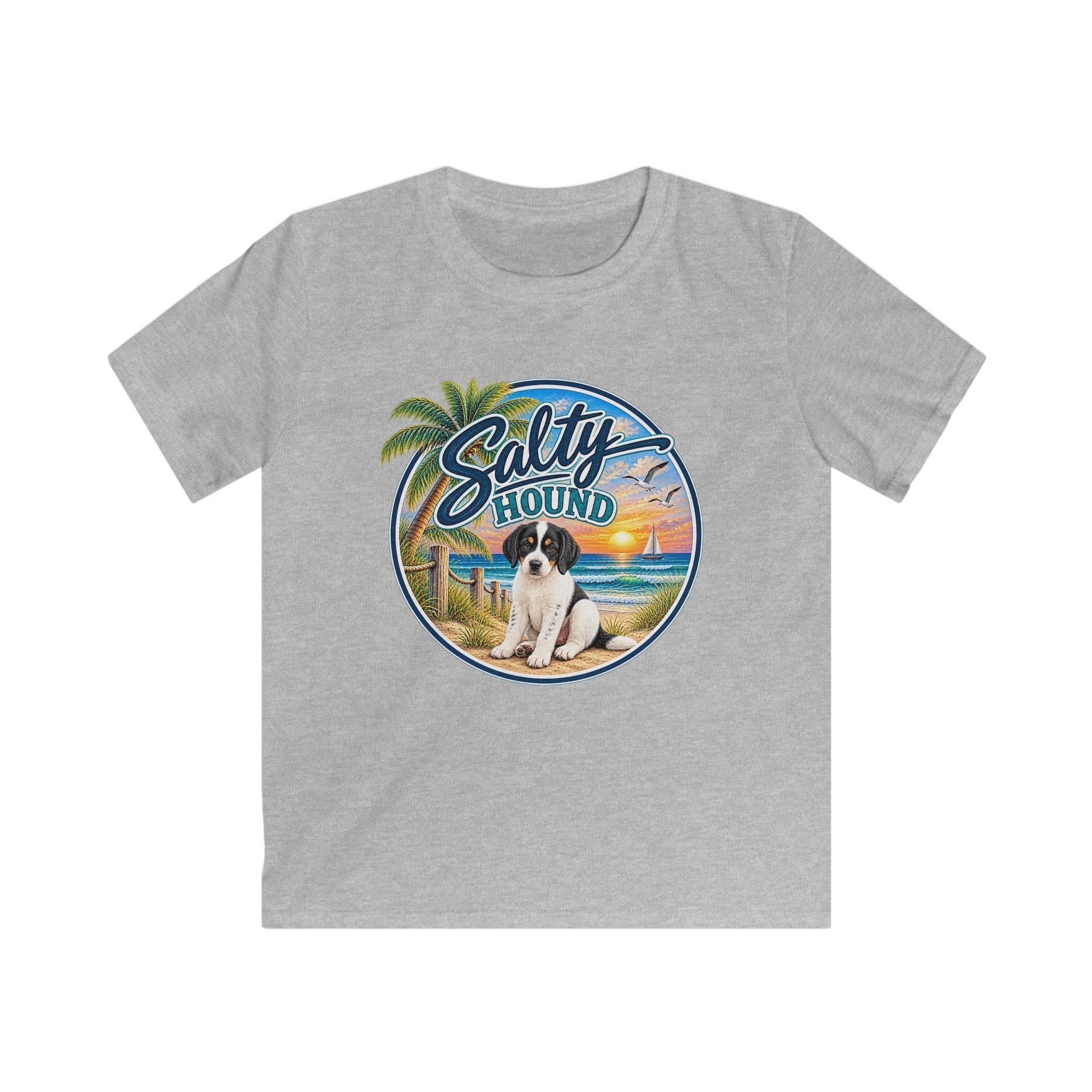 Salty Hound Beachside Puppy Kids T-Shirt