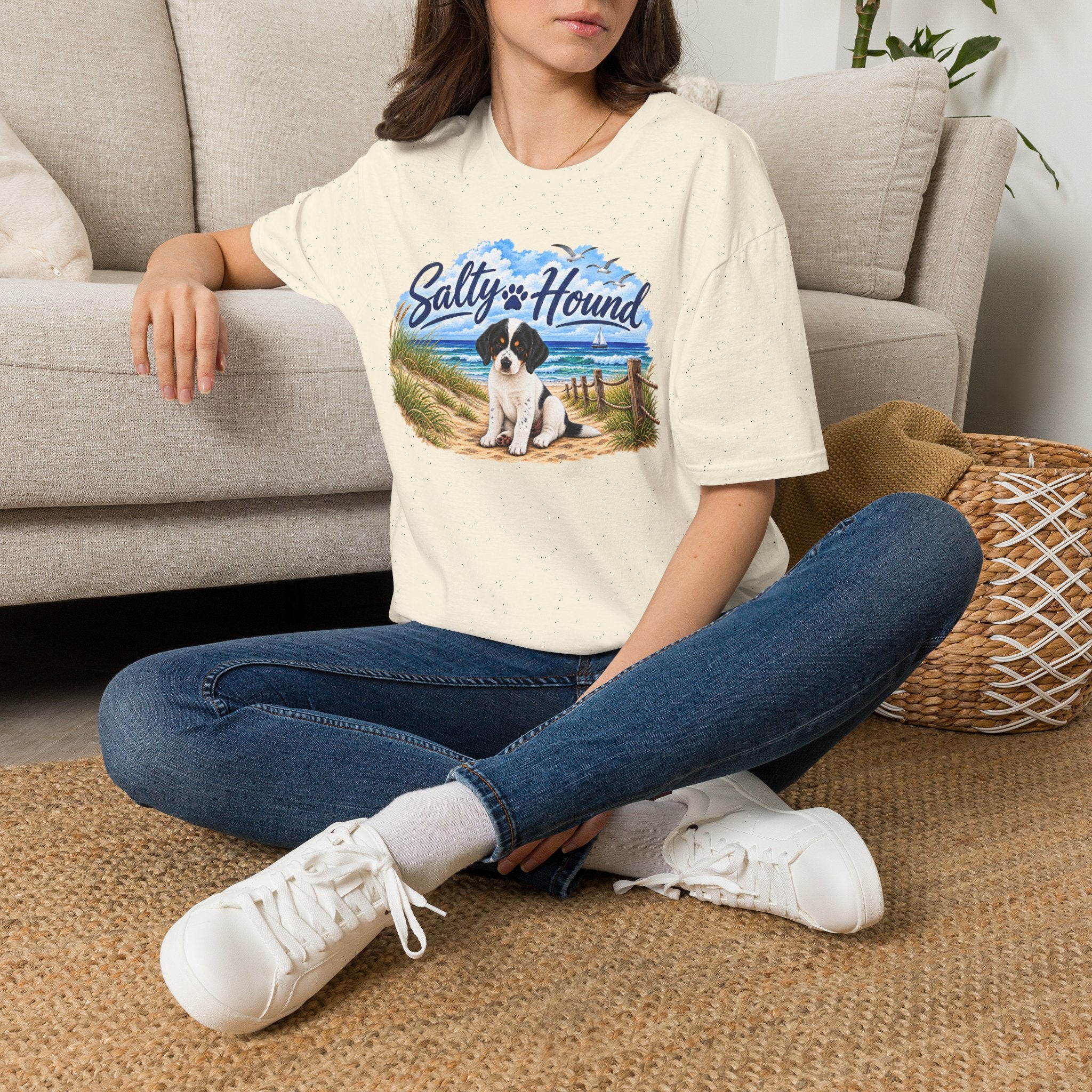 Salty Hound Beach Puppy Original T-Shirt
