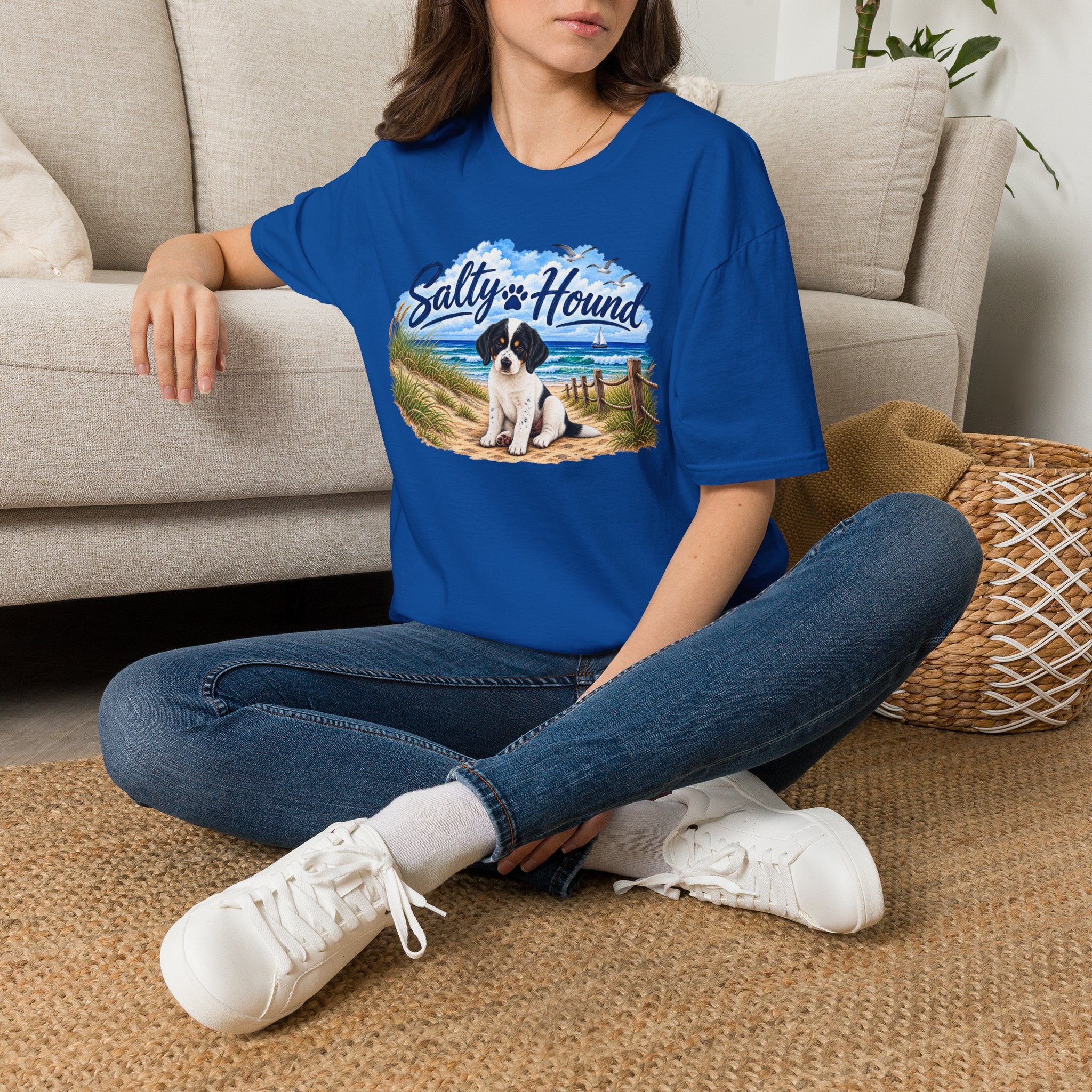 Salty Hound Beach Puppy Original T-Shirt