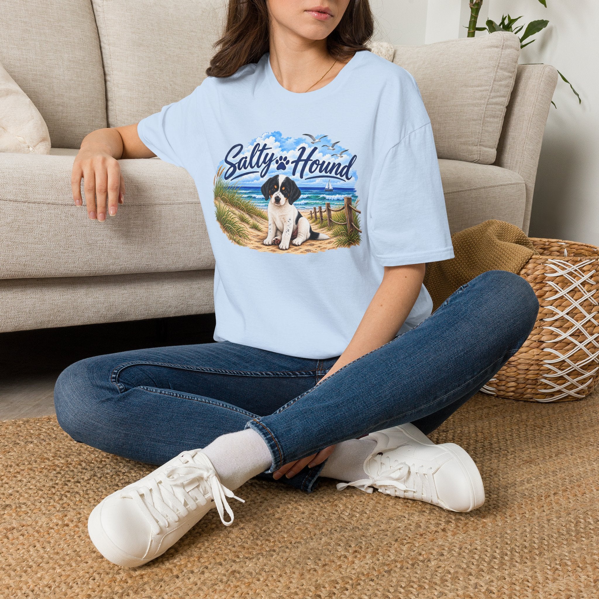Salty Hound Beach Puppy Original T-Shirt