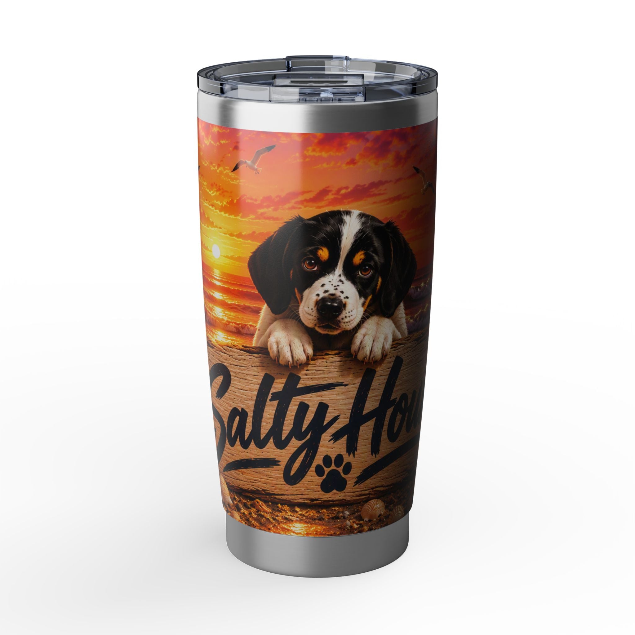 Salty Hound Sunset Tumbler