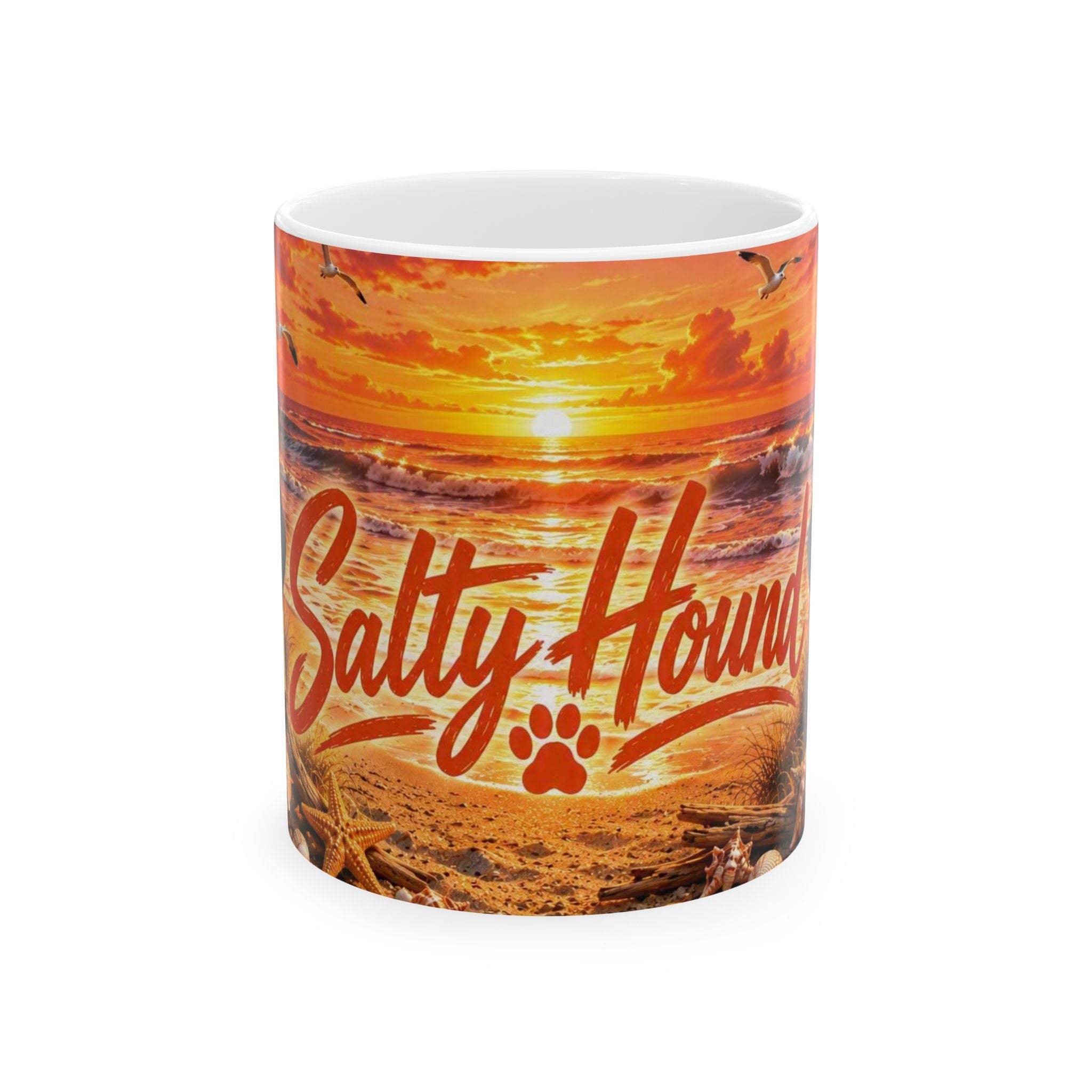 Salty Hound Sunset Mug
