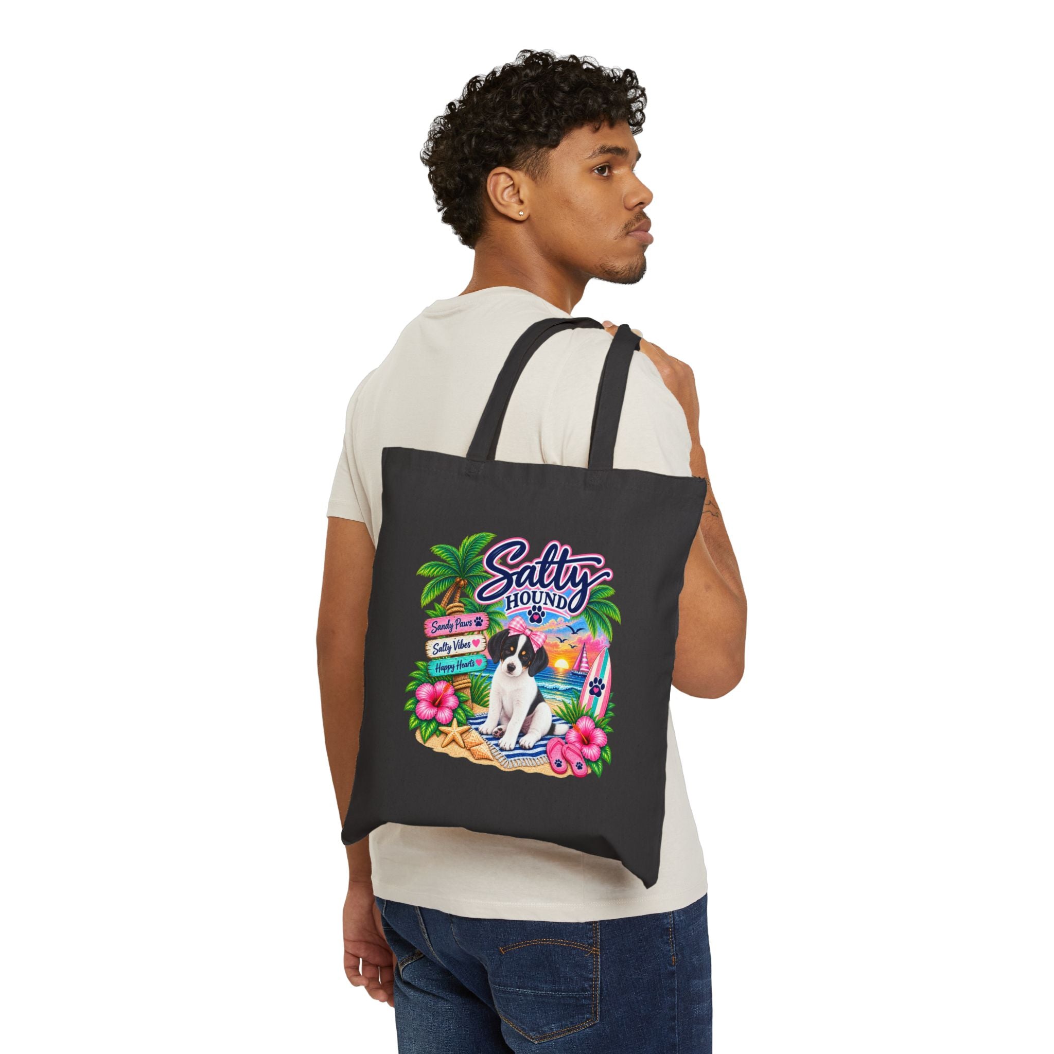 Salty Hound Sandy Paws Tote Bag