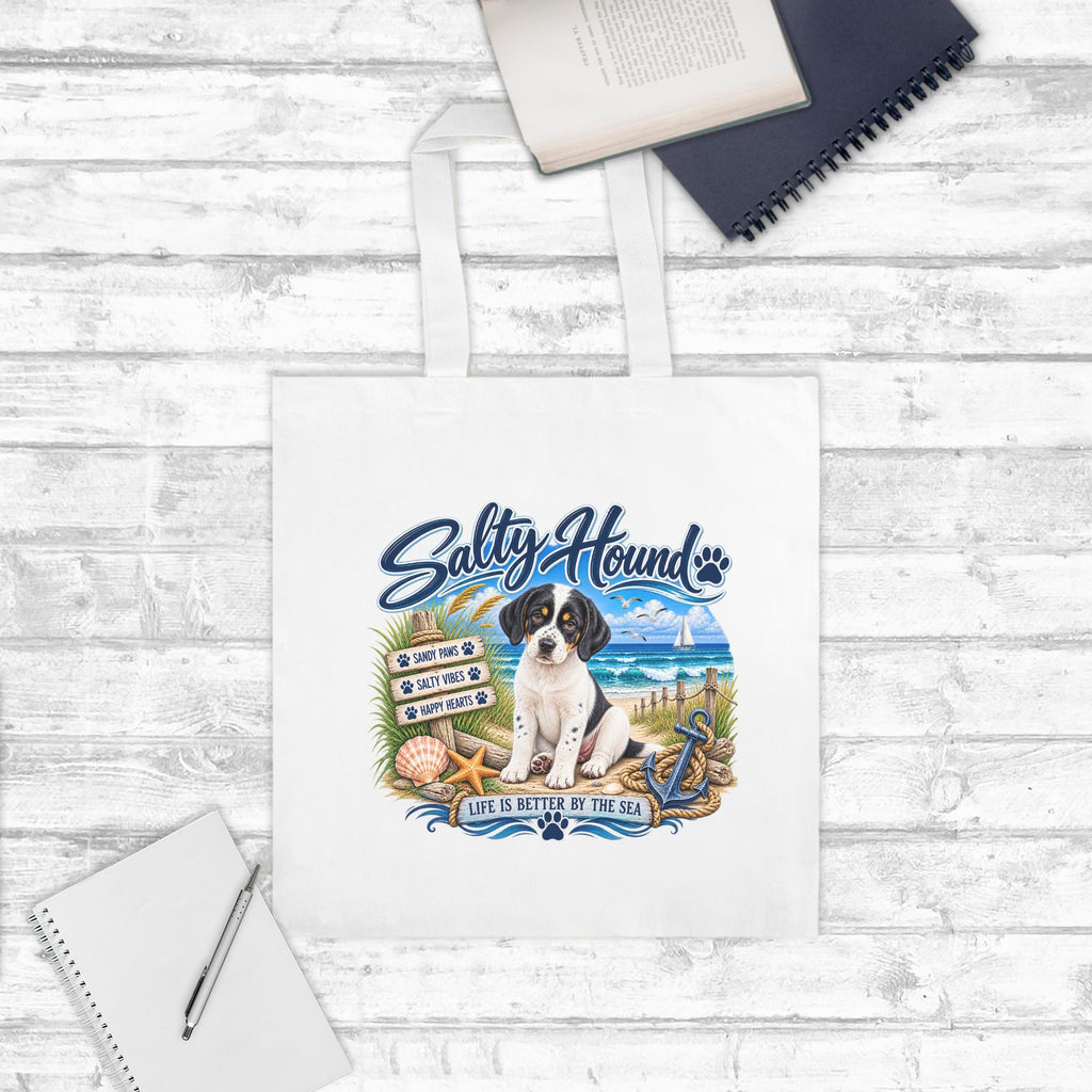 Salty Hound Coastal Canvas Tote