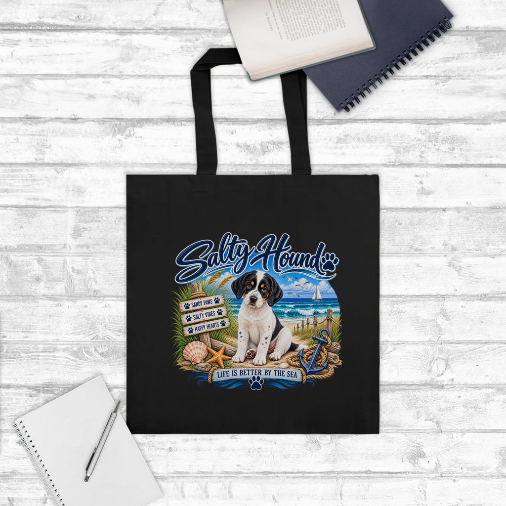 Salty Hound Coastal Canvas Tote