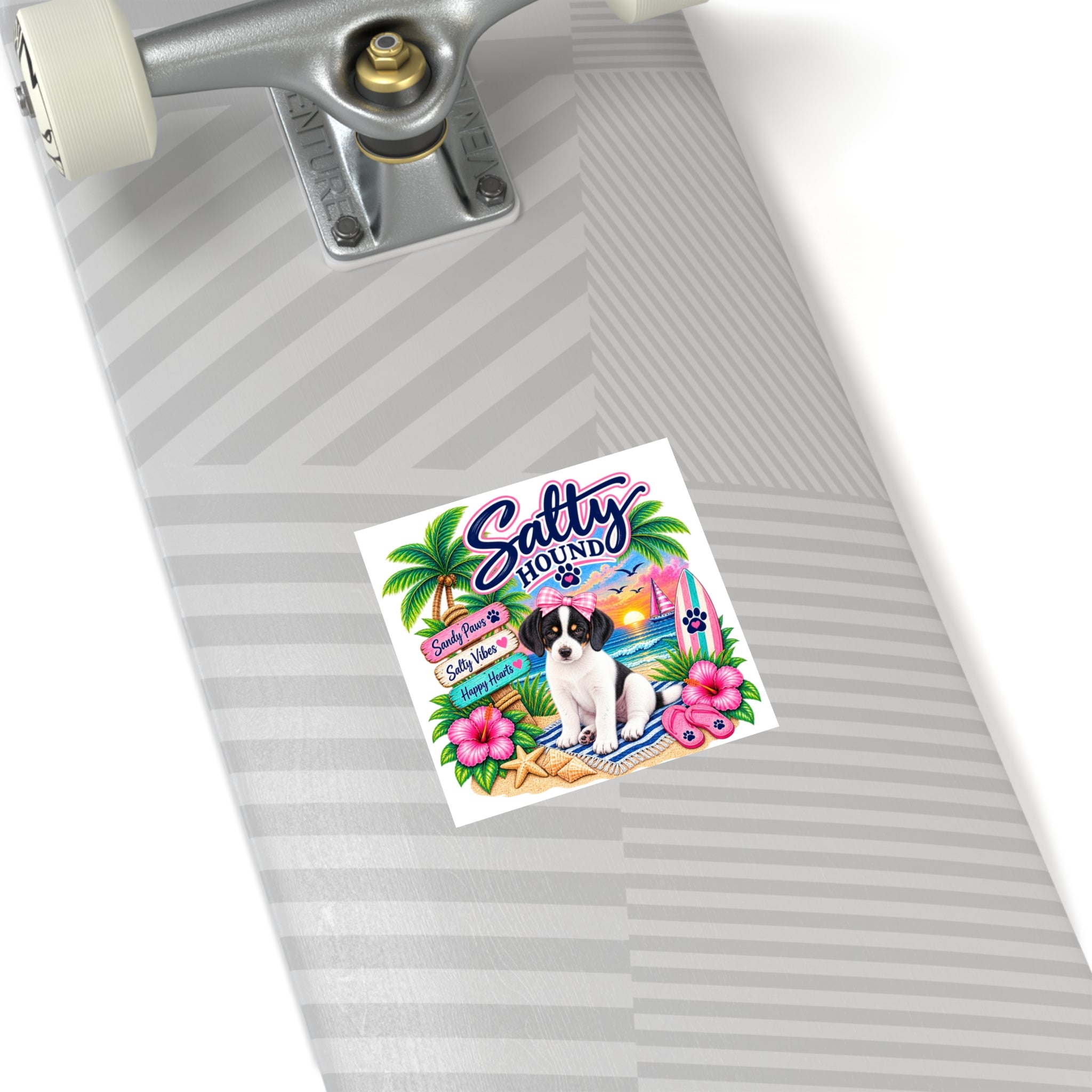 Salty Hound Sandy Paws Sticker