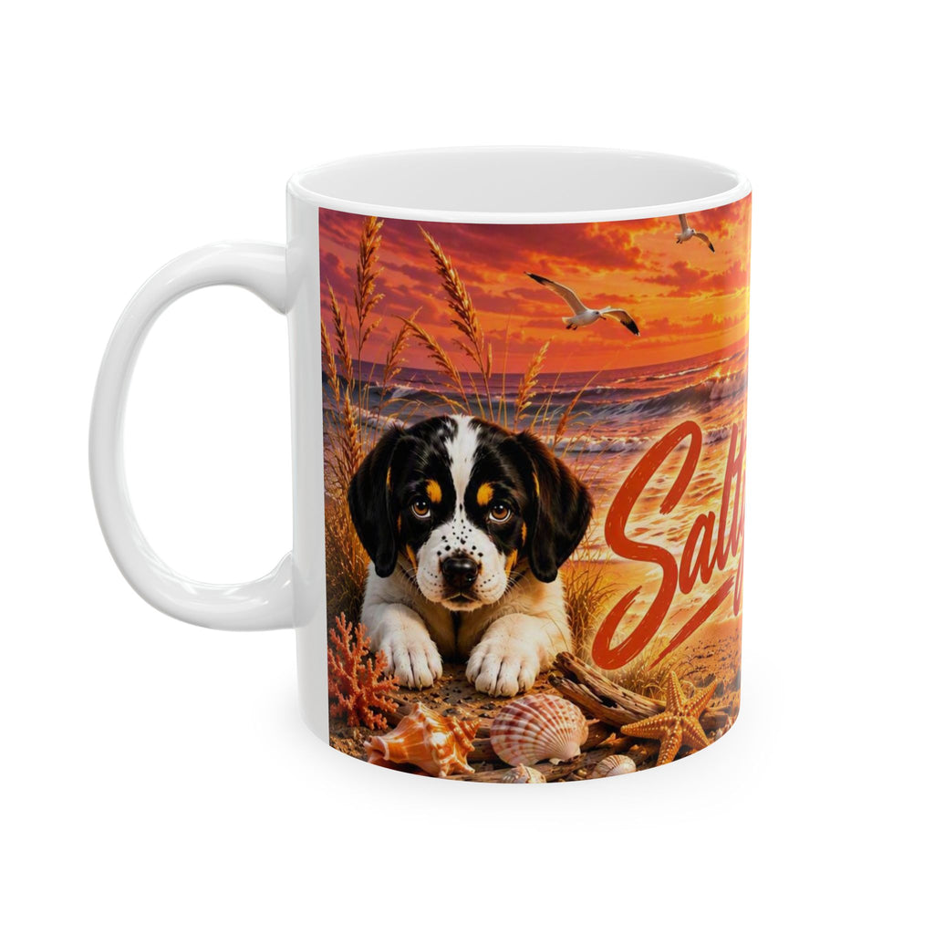 Salty Hound Sunset Mug