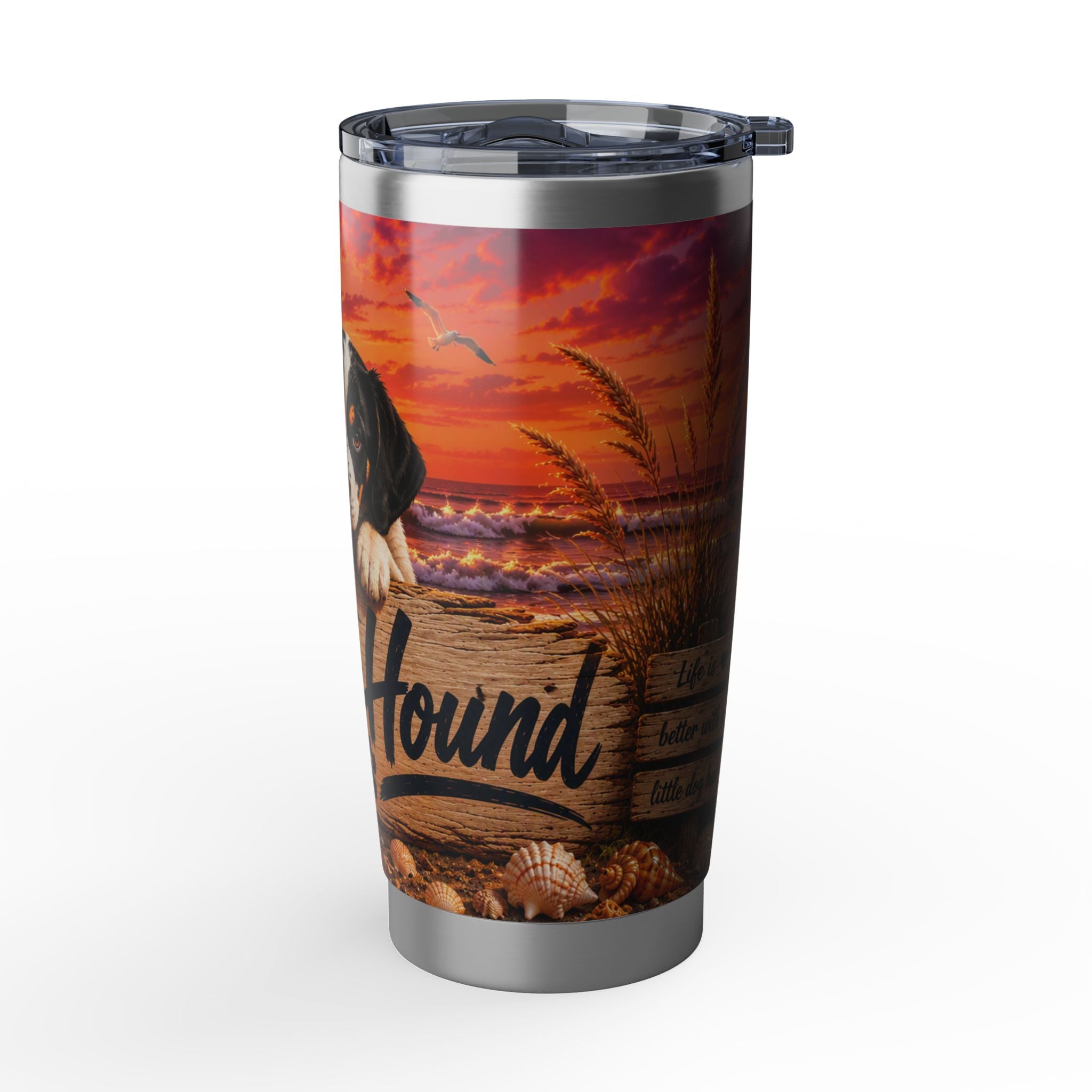 Salty Hound Sunset Tumbler