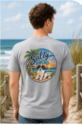 Salty Hound Beachside Puppy T-Shirt