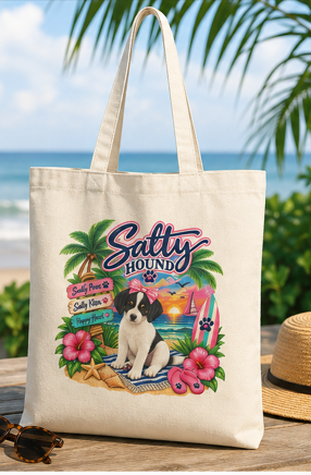 Salty Hound Sandy Paws Tote Bag