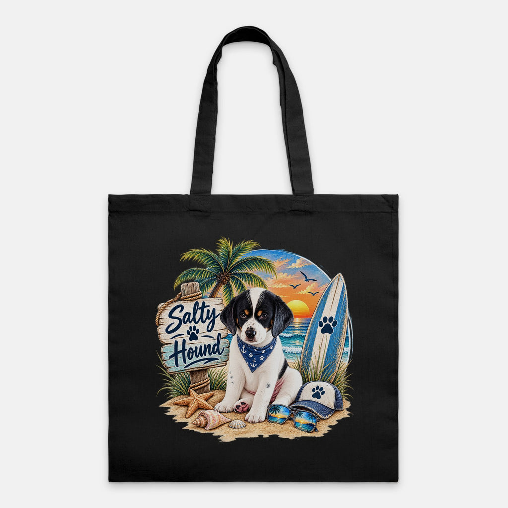 Salty Hound Beach Tote Bag