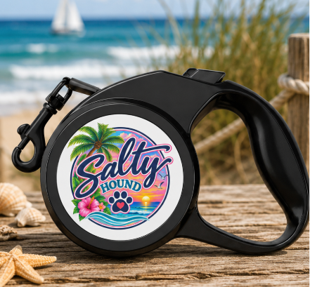 Salty Hound Tropical Retractable Leash
