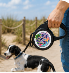 Salty Hound Tropical Retractable Leash